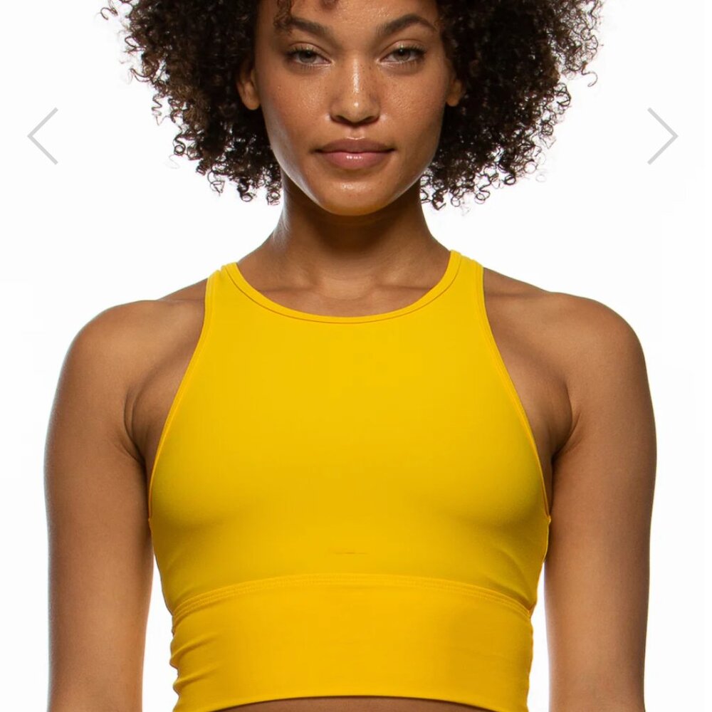 Jolyn Sarae Sports Bra Yellow